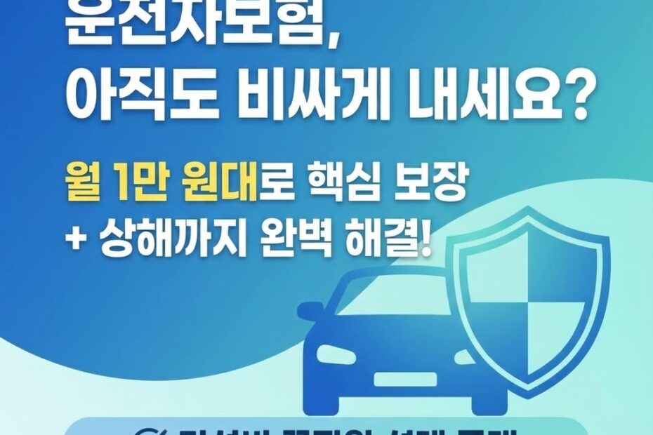 운전자보험 하나손해보험