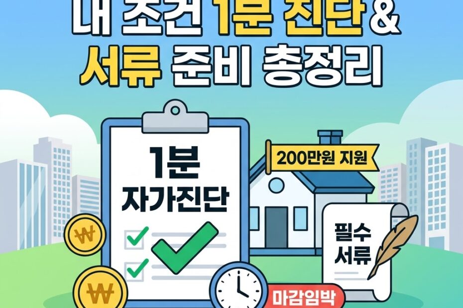 대출이자 지원 신청 자격